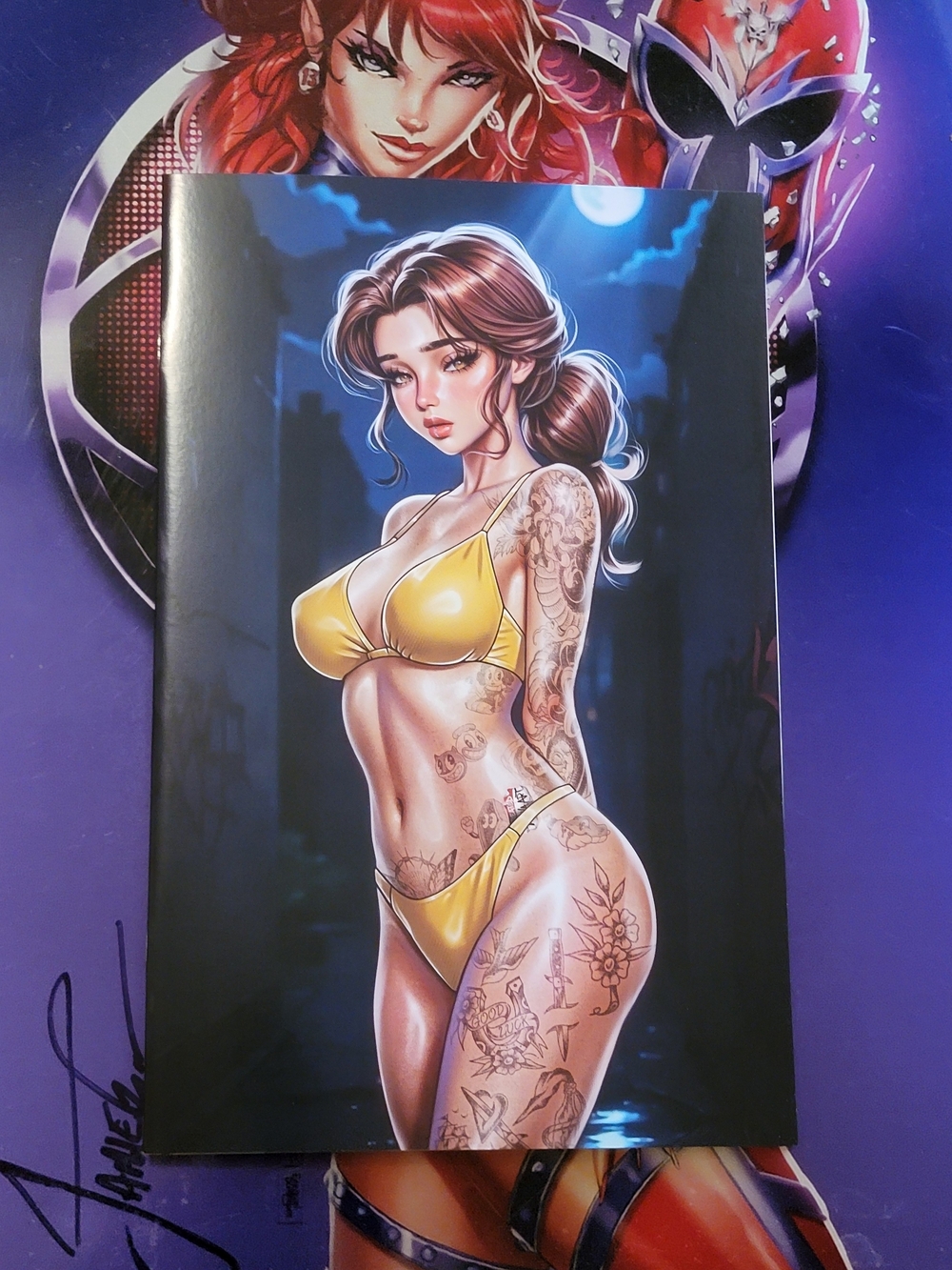 Soto Studios "Princess Belle" Tattoo Cosplay Virgin Nice Variant Dhaxina 🚢🐊🚢
